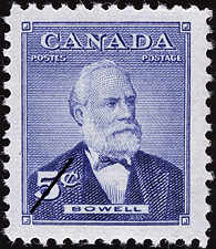 1954 - Bowell - Canadian stamp - Stamps of Canada