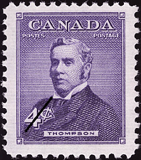 1954 - Thompson - Canadian stamp - Stamps of Canada