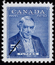 1955 - Tupper - Canadian stamp - Stamps of Canada