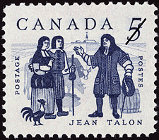 1962 - Jean Talon - Canadian stamp - Stamps of Canada