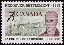 1962 - Red River Settlement, 1812, Selkirk - Canadian stamp - Stamps of Canada