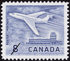 1964 - Jet Aircraft - Canadian stamp - Stamps of Canada