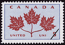 Timbre de 1964 - Uni - Timbre du Canada