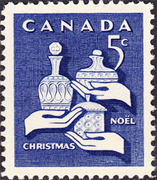 Gifts of the Wise Man 1965 - Canadian stamp