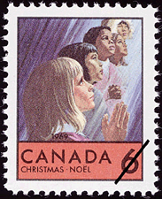 Faces of Children 1969 - Canadian stamp