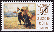 1969 - Suzor-Côté, 1869-1937 - Canadian stamp - Stamps of Canada