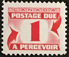 1969 - Postage Due - Canadian stamp - Stamps of Canada