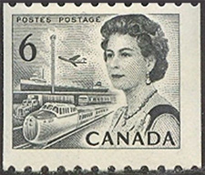 1970 - Queen Elizabeth - Canadian stamp - Stamps of Canada