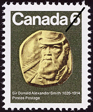 1970 - Sir Donald Alexander Smith, 1820-1914 - Canadian stamp - Stamps of Canada