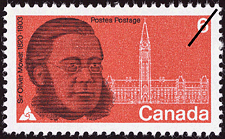 Timbre de 1970 - Sir Oliver Mowat, 1820-1903 - Timbre du Canada