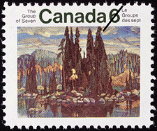 Timbre de 1970 - Le Groupe des Sept - Timbre du Canada