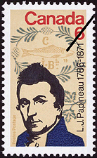 Timbre de 1971 - L.J. Papineau, 1786-1871 - Timbre du Canada