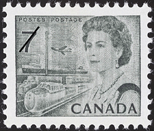 1971 - Queen Elizabeth - Canadian stamp - Stamps of Canada