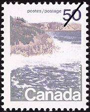 Timbre de 1972 - Rivages canadiens - Timbre du Canada