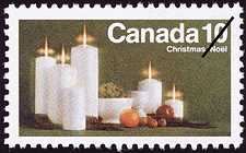 Chandelles 1972 - Timbre du Canada