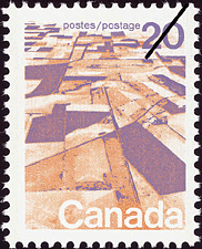 1972 - Prairie Mosaic - Canadian stamp - Stamps of Canada