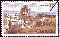Timbre de 1972 - Québec - Timbre du Canada