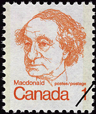 Macdonald 1973 - Timbre du Canada