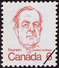 Timbre de 1973 - Pearson - Timbre du Canada