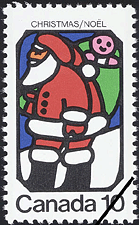 1973 - Santa Claus - Canadian stamp - Stamps of Canada