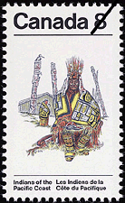 Chilkat Blanket 1974 - Canadian stamp