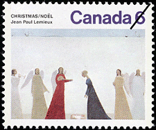 Nativity 1974 - Canadian stamp