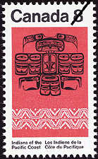 1974 - Thunderbird - Canadian stamp - Stamps of Canada