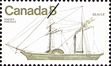Beaver 1975 - Canadian stamp