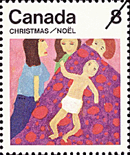 Timbre de 1975 - L'Enfant - Timbre du Canada