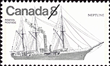 1975 - Neptune - Canadian stamp - Stamps of Canada