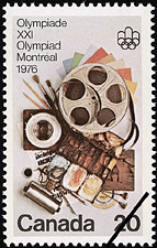 Timbre de 1976 - Arts graphiques - Timbre du Canada