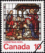 1976 - Nativity - Canadian stamp - Stamps of Canada