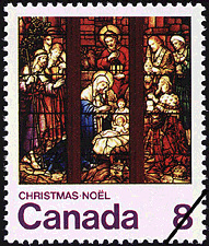 Nativity 1976 - Canadian stamp