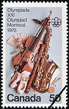 1976 - Performing Arts - Canadian stamp - Stamps of Canada