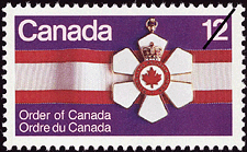 1977 - Order of Canada - Canadian stamp - Stamps of Canada