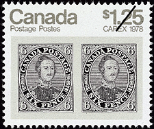 6d Prince Albert 1978 - Canadian stamp