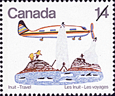 Timbre de 1978 - Aéroplane - Timbre du Canada