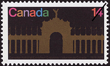 Timbre de 1978 - Exposition nationale du Canada, 1878-1978 - Timbre du Canada