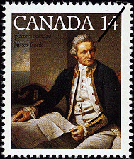 1978 - James Cook - Canadian stamp - Stamps of Canada