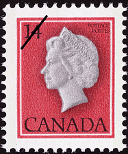 Timbre de 1978 - Reine Elizabeth II - Timbre du Canada