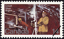 1978 - Silver Mines of Cobalt - Canadian stamp - Stamps of Canada