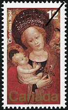 1978 - The Madonna of the Flowering Pea - Canadian stamp - Stamps of Canada