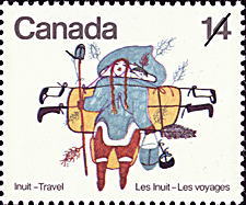 1978 - Woman walking - Canadian stamp - Stamps of Canada