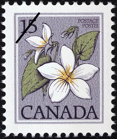 Stampsandcanada - Canada Violet, Viola canadensis - 15 cents 1979 ...