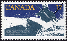 1979 - Canoe-Kayak Championships, Jonquière / Desbiens, 1979 - Canadian stamp - Stamps of Canada