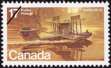 Timbre de 1979 - Curtiss HS-2L - Timbre du Canada