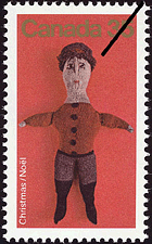 Timbre de 1979 - Poupée tricotée et bourrée - Timbre du Canada