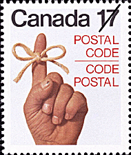 1979 - Man's Hand - Canadian stamp - Stamps of Canada