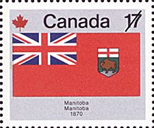 Timbre de 1979 - Manitoba, 1870 - Timbre du Canada