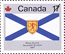 Timbre de 1979 - Nouvelle-Écosse, 1867 - Timbre du Canada